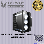 INVASION GT-300 Aluminium ATX Gaming Case (ARGB 9 PCS)