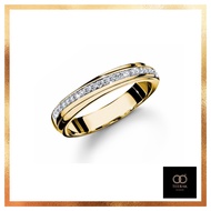 แหวนเพชร Diamond แท้ 100% (ไม่แท้ยินดีคืนเงิน) ทองคำแท้ 18K แหวนเพชรหรู (TEERAK) PLATINUM (ทองคำขาว) (แจ้งขนาดทาง IN BOX)