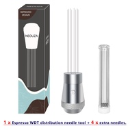 Neouza 51mm 53mm 58mm cà phê wdt Tamper nhôm phụ kiện Espresso đa chức năng được xây dựng trong thiế