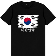 SOUTH KOREA/ SOUTH KOREA COUNTRY T-SHIRT D4.SOUTH KOREA COTTON COMBED 24S PREMIUM THICK & SMOOTH