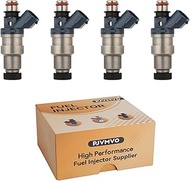 1995-1999 Tacoma 2.4 Fuel Injectors,Compatible with/Toyota 2RZ-FE 2.4L Naturally Aspirated |Set of 4