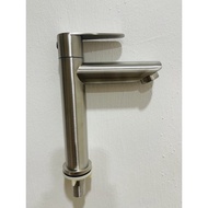Stainless Steel SUS 304 Bathroom Faucet PILLAR BASIN WATER TAP