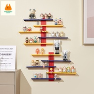 5 Tiers Doll Organizer Stand Rack Wall-Mounted Figures Blind Box Hanging Toys Display Shelf 盲盒 收纳
