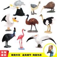 Simulation Animal Model Crane Ostrich Table Dimensional Bird Firebird Ostrich Egret Pelican Snake Ea