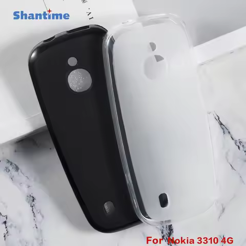 For Nokia 3310 4G Gel Pudding Silicone Phone Protective Back Shell For Nokia 3310 4G Soft TPU Case