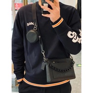 Coach Coach|New Black Samurai Chain Two-in-One Men's Bag CE682