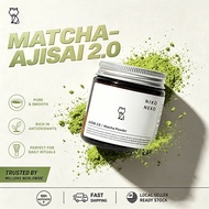 NIKO NEKO MATCHA - AJISAI 2.0 | Ceremonial Grade Matcha Powder