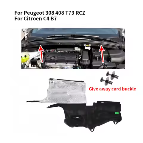 9676192980 9676193080 Original new BULKHEAD SOUND PROOFING 7482AK 7482AJ for Peugeot 308 408 T73 RCZ