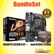 [Bundle Set] AMD Ryzen 3 3200G / Ryzen 5 5600G Desktop Processor Bundle With Motherboard