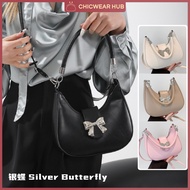 [CHICWEAR] Women Bow Leather Handbag Slang Bag Beg Silang Wanita Murah Versatile Mini Underarm Bag