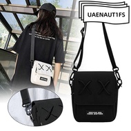 UAENAUT1FS Sports Backpack, Japanese Street Style Portable Men's Messenger Bag, Casual Small Shoulde