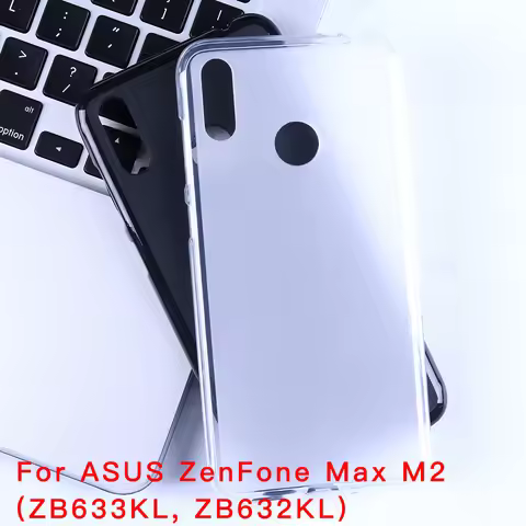 Matte Soft TPU Case For Asus ZenFone MAX M2 ZB633KL ZB634KL Max Plus Pro M2 ZB631KL M1 ZB601KL ZB602