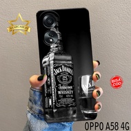 HP Oppo A58 4G Case - starcase.id - Oppo A58 4G 2023 Phone Case - Drink Case Motif - Phone Case - La
