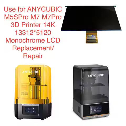 New ANYCUBIC M5SPro M7 M7Pro 14 13312*5120 Monochrome Screen Lcd Display Replacement/Repair
