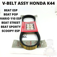 VANBELT ASSY HONDA K44 V-BELT HONDA BEAT ESP BEAT POP VARIO 110 ESP SCOOPY ESP BEAT STREET  BEAT SPO