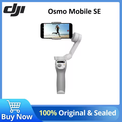 DJI Osmo Mobile SE Handheld Gimbal ActiveTrack 5.0 Magnetic Design Quick Roll