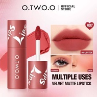 O.TWO.O Tint Matte Veet Clay Soft 12 Shades Lip Mud Cream Waterproof Long Lasting Lipgloss Makeup Li