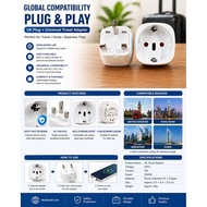3 Pin UK Plug to Europe Socket - EU-7/UK