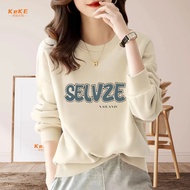 Spring Autumn Thin Style Long Sleeve University t S-4XL oversize Black Winter Sweatshirt Fleece Lini