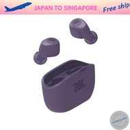 ✅【Japan to Singapore】 JBL WAVE100 TWS Fully Wireless Earbuds Bluetooth/USB Type C/Purple JBLW100TWSPUR / FREE Ship From Japan (a76)
