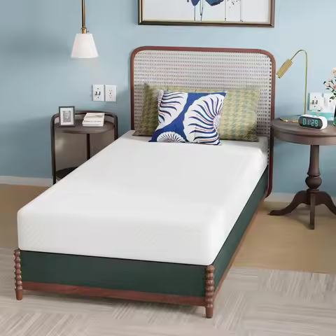 Twin Mattress 8 inch Gel Memory Foam Mattress Queen Size for Cool Sleep Pressure Relief Medium Firm 