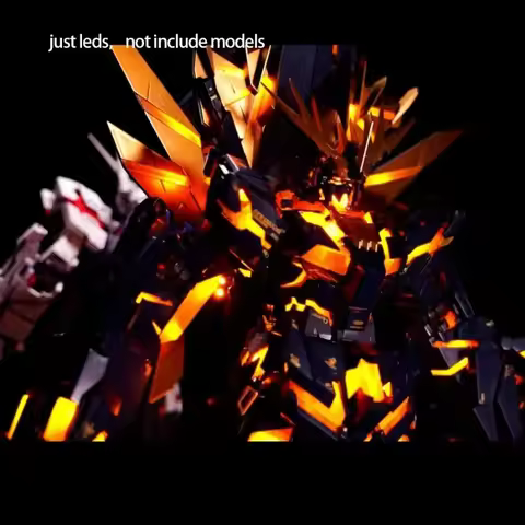 KOSMOS Limit LED Unitfor PG 1/60 RX-0 Banshee model kit- Extremely bright yellow color