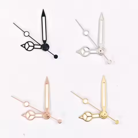 NH35 Silver Gold Rose Hands Blue Green Luminous Needle fit NH34 NH35A NH36 7S36 4R36 Movement Watche