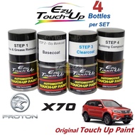 PROTON X70 Original Touch Up Paint - EZY Touch Up Combo Set- Touch Up Paint- Scratch- Calar Kereta