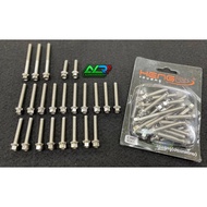 ⚙️🇹🇭 EX5110 DREAM CUB /SUPERCUB SCREW ENJIN CNC 100% STAINLESS 🇹🇭⚙️ EX5Fi STEEL CNC ENGINE SCREW COV