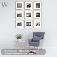 Gold Frame 50x50 Minimalist Photo Collage