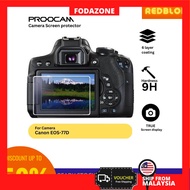 🔥READY STOCK🔥PROOCAM SPC-77D GLASS SCREEN PROTECTOR FOR CANON 77D