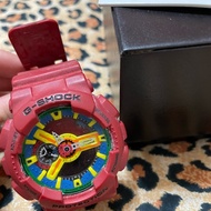 g-shock 手錶 紅樂高 防水