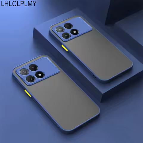 Luxury Shockproof Matte Case For Xiaomi Redmi Note 14 Pro 5G 13X 15 15C A3 A5 14C 14T Poco X6 F6 M6 