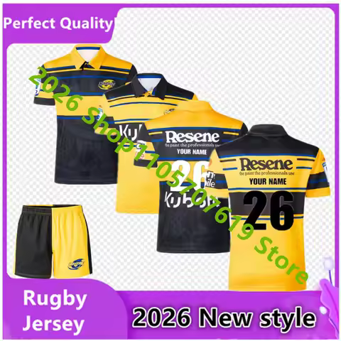 HURRICANES Rugby Jersey 2026 HURRICANES Rugby Home Jersey Size S--7XL