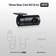 [KIZLL] 70mai Rear Cam RC12 for 70mai Dash Cam 4K A810 Car DVR Support Parking Recording