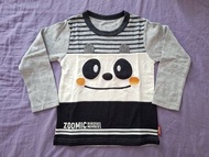 Zoomic長袖薄Tee 120碼