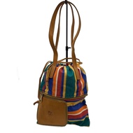 IL BISONTE Tote Bag Purse -- multicolour Direct from Japan Secondhand