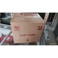 Ice Cream Cone Wafer Box contains 300 cones