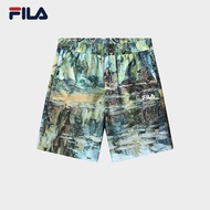 FILA CORE Men's White Line Heritage Woven 5 Pants (Unisex)