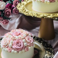 【獨家蛋糕】6吋粉色玫瑰捧花蛋糕標準版/生日蛋糕/5天後發/免運