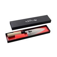 Deba Knife, Tsubame-Sanjo, 16cm Blade, Cat Pattern, Artisan-Finished, Japanese Knife, Tsubame Crafts