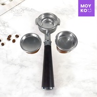 Non-Pressurized Portafilter E61 Stainless Steel 304 58mm Wood - CHA304