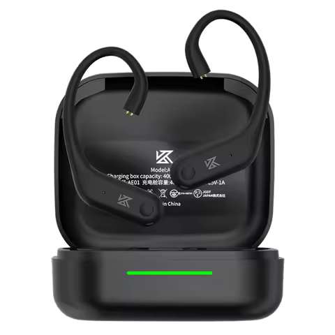 KZ AE01 Wireless Bluetooth Ear Hook 5.4 Module Compatible C PIN Connector With Charging Case Castor 