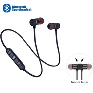 Magnetic Headphone With Mic In-Ear Wireless Bluetooth V4.2 Earphones For Smartphone Sport Running Wireless Neckband Headset Earbuds Stereo Music For Huawei Xiaomi