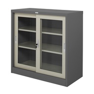 ตู้เหล็กบานเลื่อนกระจก Zingular ZDG-323