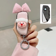Sweet Pink Key Case for BMW New X1 Energy Ix XM X1 I7 X7 7 Series 2023 BMW Msport 20i Key Holder Rem
