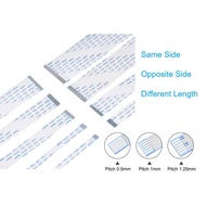22p 23p 24p 0.5mm 1.0mm 1.25mm FFC 22 23 24 Pin Flexible Flat Cable for Computer