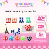 Premium Rubik's Snake QiYi Twist Puzzle, Rubik's Snake Variant, children's intellectual toy