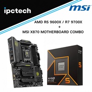 AMD RYZEN 5 9600X / RYZEN 7 9700X + MSI X870 Motherboard COMBO