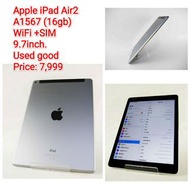 Apple iPad Air2A1567 (16gb)